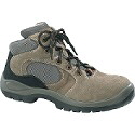 595 S1P SRC  Scarpa protettiva alta tipo trekking in crosta bovina S1P SRC